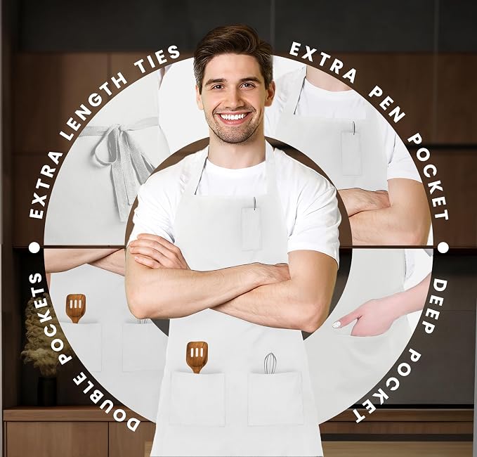 Avalon Kitchen Aprons for Men - Image 4