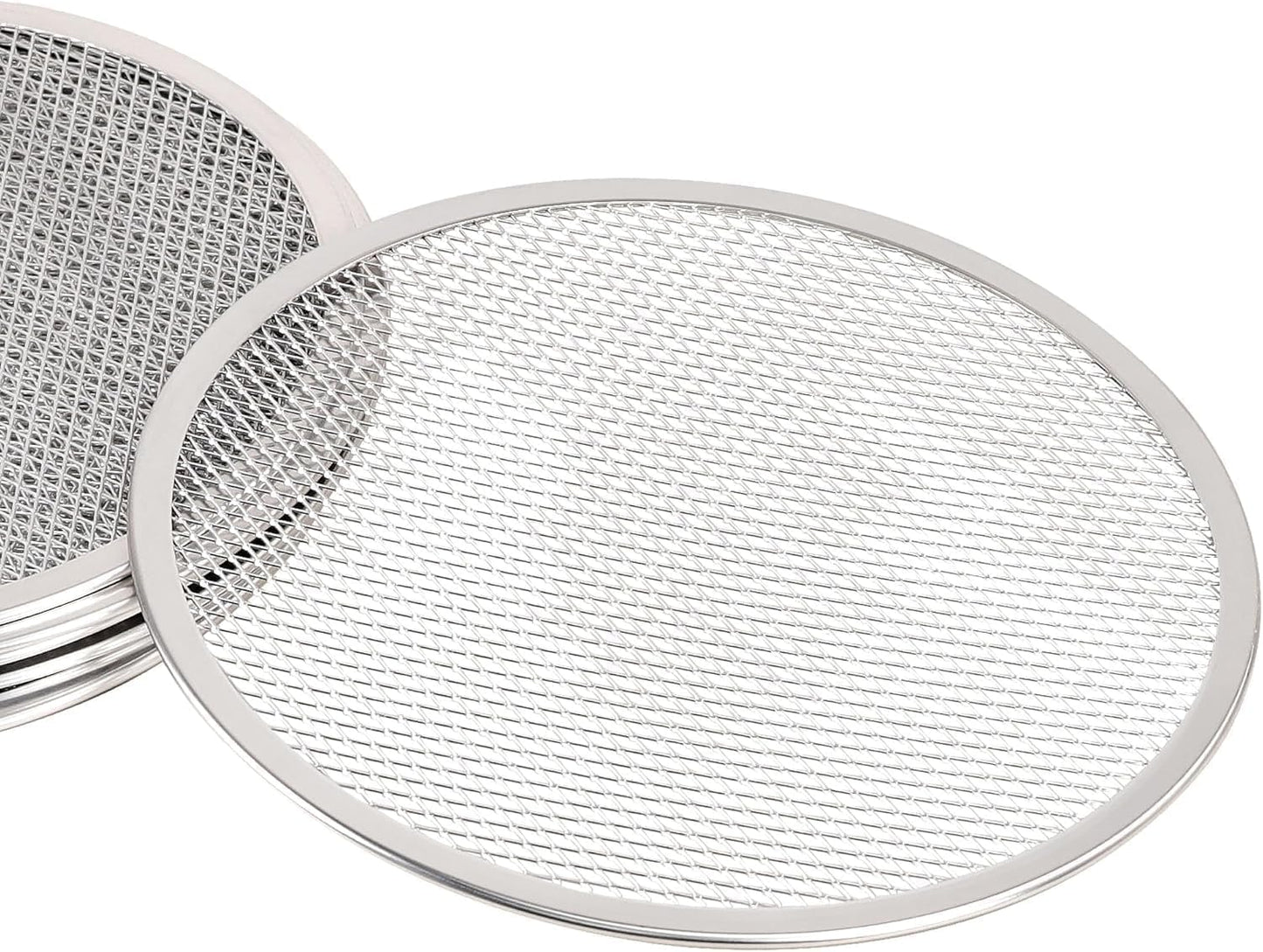 16-inch Aluminum Pizza Screen | Commercial Grade Pizza/Baking Screen for Oven | Pizza Baking Tray for Home And Restaurant | Round, Aluminum, 16-inch [1PK]