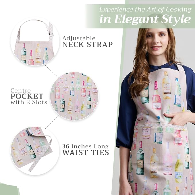 Maison d' Hermine 100% Cotton Apron - Image 5