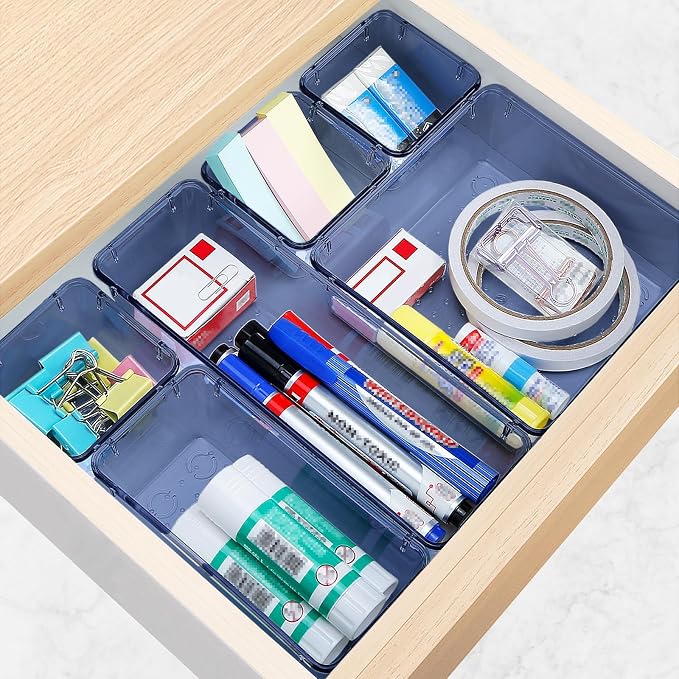 StorMiracle 23 PCS Drawer Organizer Set, 5 Varied Size Bathroom and kitchen - Image 6