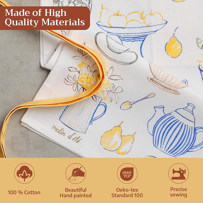 Maison d' Hermine 100% Cotton Apron - Image 3