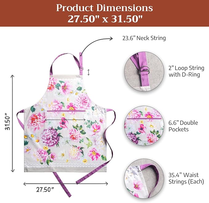 Maison d' Hermine 100% Cotton Apron - Image 7
