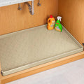 Jin&Bao Waterproof Under Sink Mat 28" x 22", Thick Silicone Mat Cabinet by Jin%26Bao
