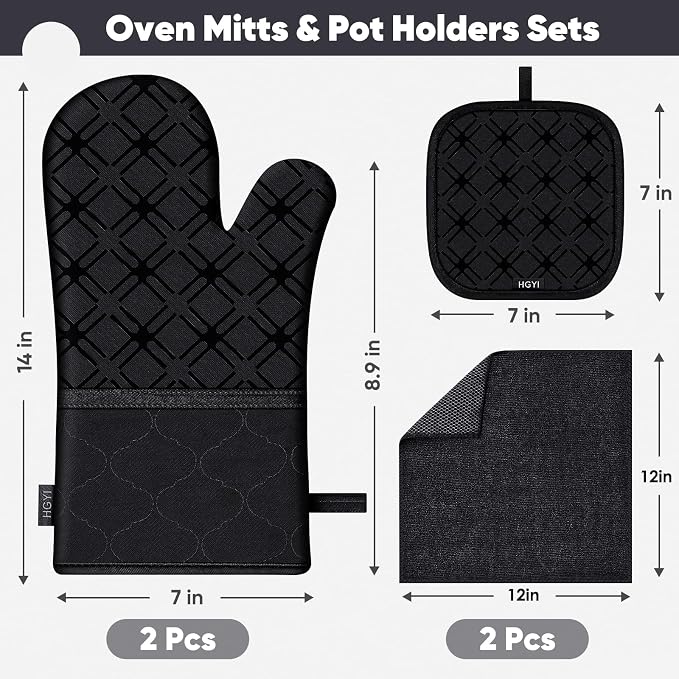 Oven Mitts and Pot Holders Set - Image 2