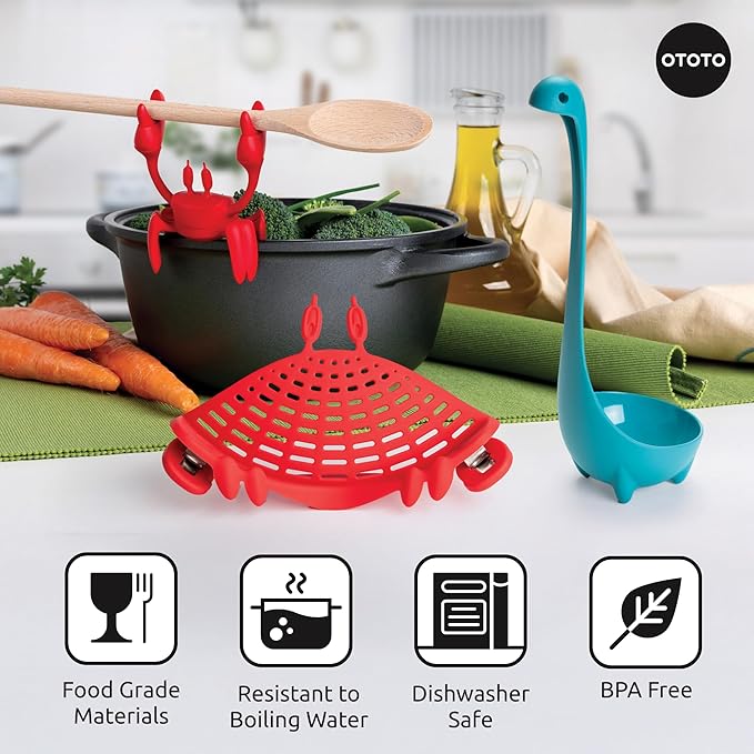 OTOTO Prep Pals Bundle of Red the Crab, Crabby - Image 6