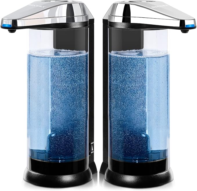 Secura 17oz Automatic Liquid Soap Dispenser, Touchless Battery Operated Hand by Secura
