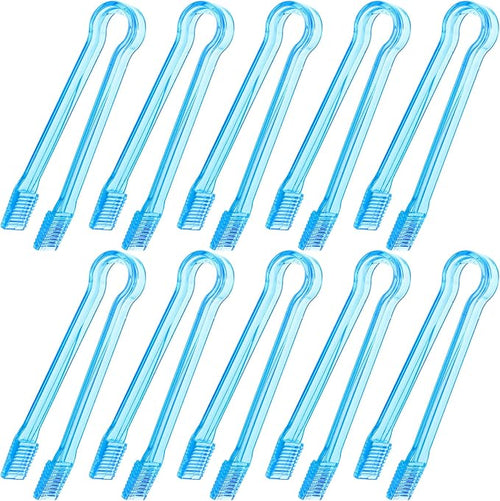 10 Pcs Plastic Buffet Serving Tongs, 6.3 Inches by Hmxpls