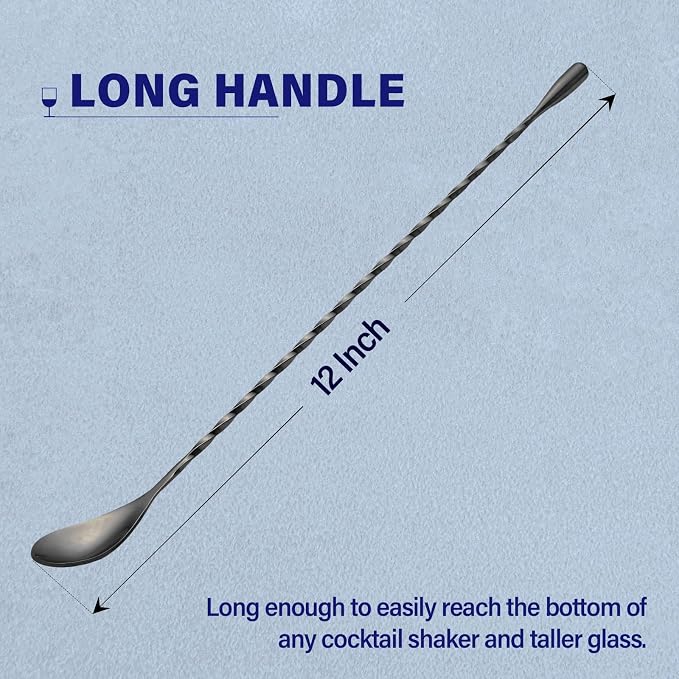 Briout Bar Spoon Cocktail Mixing Stirrers - Image 2