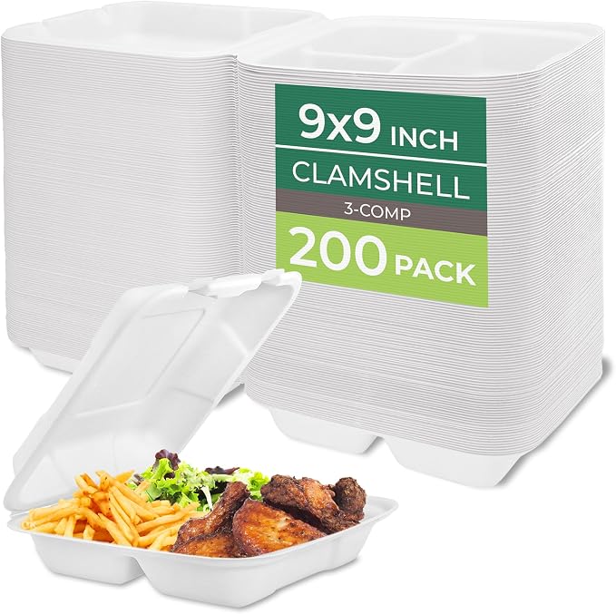 Freshware Clamshell Food Containers by Freshware