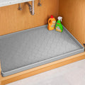 Jin&Bao Waterproof Under Sink Mat 22" x 19", Thick Silicone Mat Cabinet by Jin%26Bao