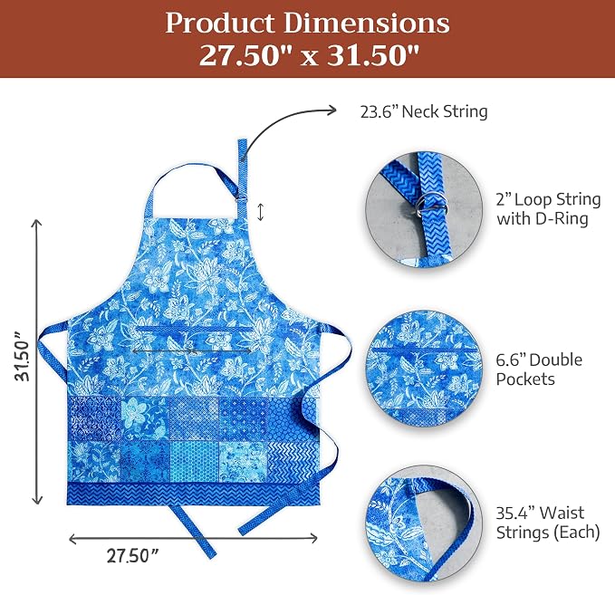 Maison d' Hermine 100% Cotton Apron - Image 7