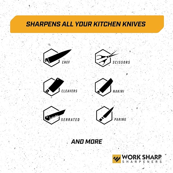 Work Sharp Professional Electric Culinary E5 Kitchen Knife Sharpener - Image 5