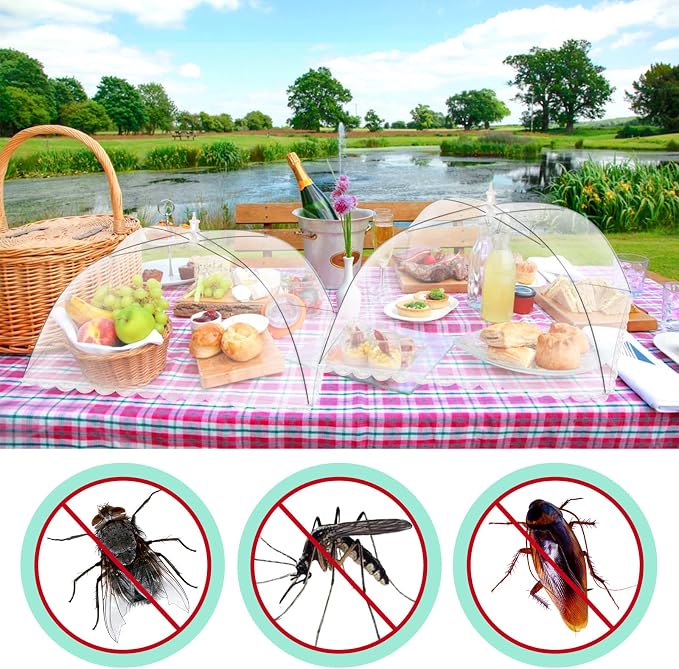 5 Pack Food Cover Tents, Food Covers - Image 4