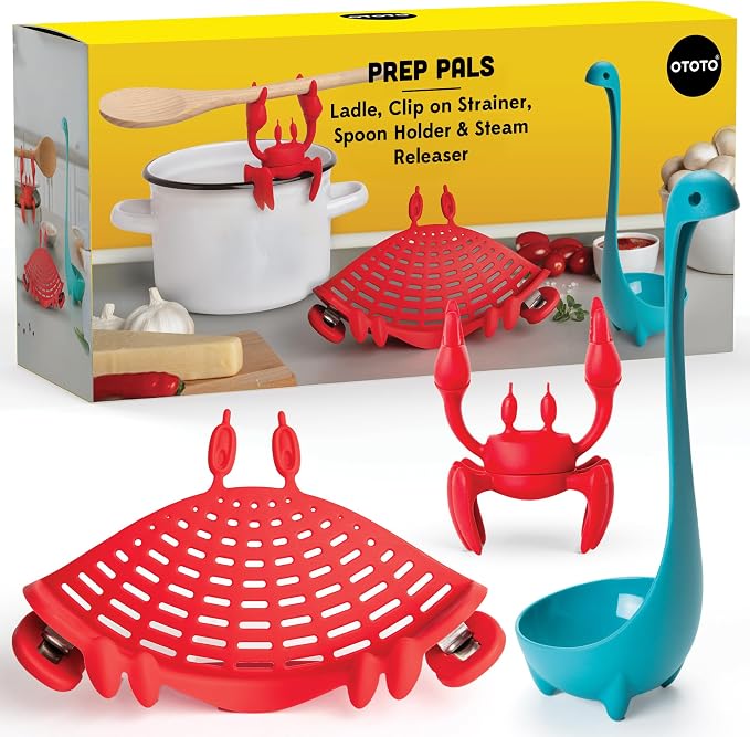 OTOTO Prep Pals Bundle of Red the Crab, Crabby by OTOTO