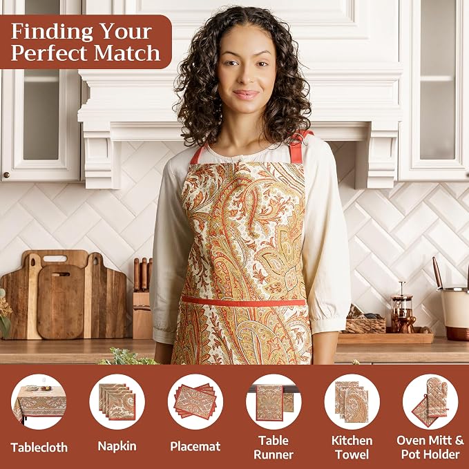 Maison d' Hermine 100% Cotton Apron - Image 4