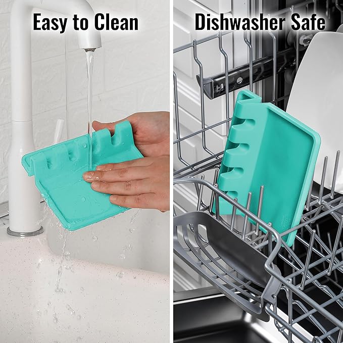 Zulay Kitchen Silicone Utensil Rest - Image 6