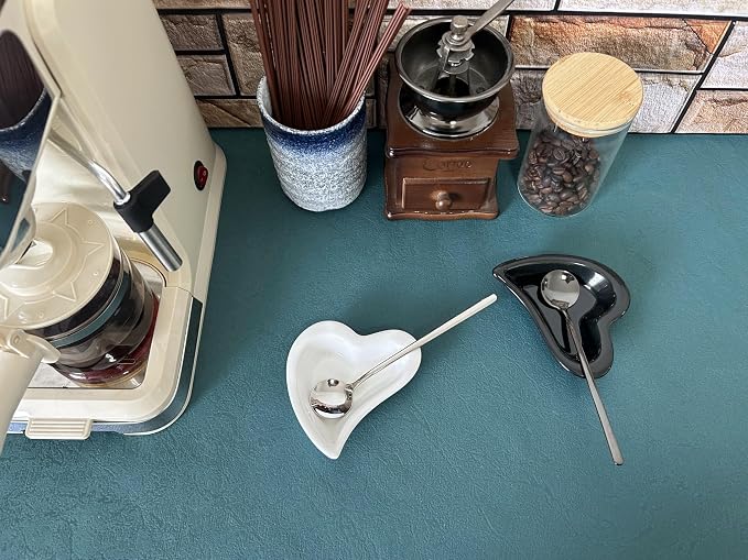 Coffee & Tea Spoon and Rest Set - Image 2