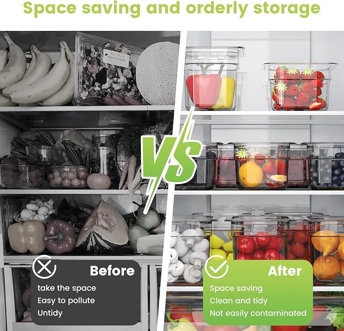 Plastic Clear Food Pan 1/6 Size Stackable Polycarbonate Pan - Image 6