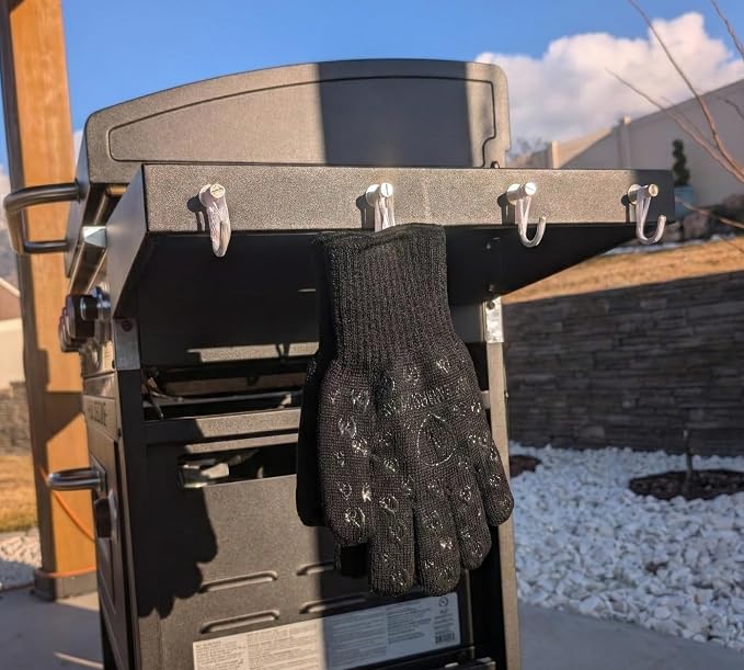 Grill Armor Oven Gloves with Fingers – Extra Long Cuff, 932°F Heat, Fire & Cut - Image 7