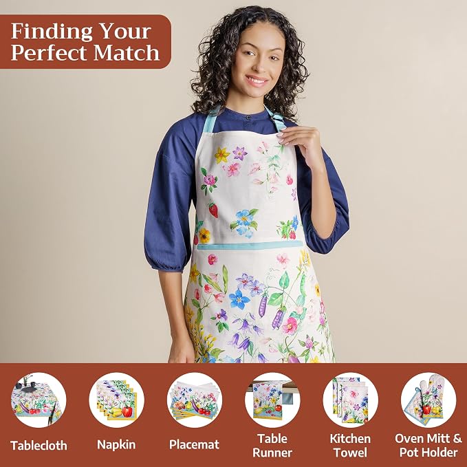 Maison d' Hermine 100% Cotton Apron - Image 4