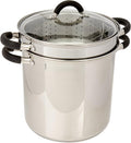 ExcelSteel 12 Qt Multifunction Stainless Steel Pasta Cooker by EXCELSTEEL