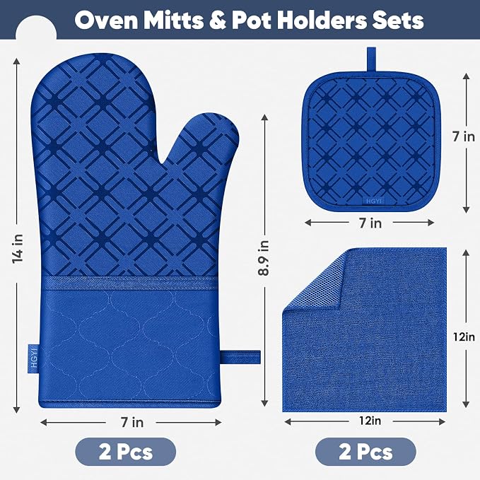 Oven Mitts and Pot Holders Set - Image 2