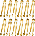 Gejoy 12 Pieces Mini Tongs Stainless Steel Small Sugar Serving Tongs by Unknown