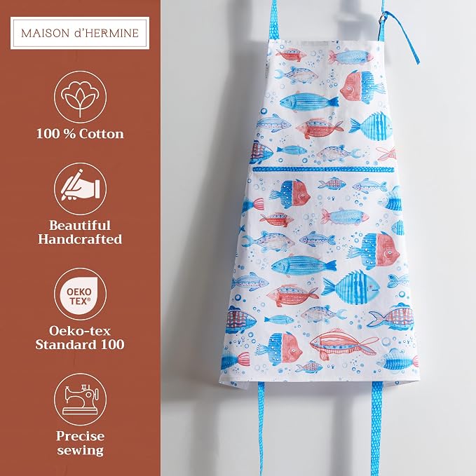 Maison d' Hermine 100% Cotton Apron - Image 2
