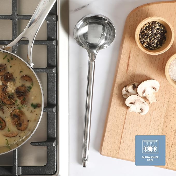 Sur La Table Kitchen Essential Steelhaus Stainless Steel Soup Ladle - Image 5
