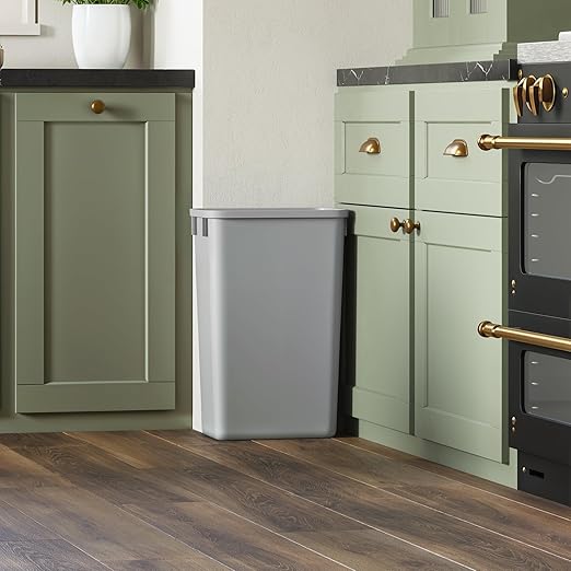 Dowell 10 Pack 50Qt Wastebasket Trash Container, - Image 6