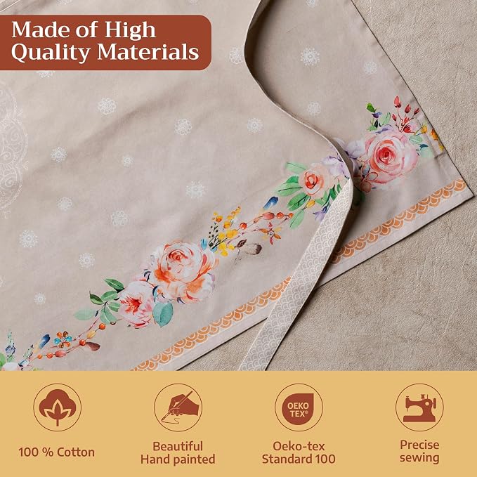 Maison d' Hermine 100% Cotton Apron - Image 3