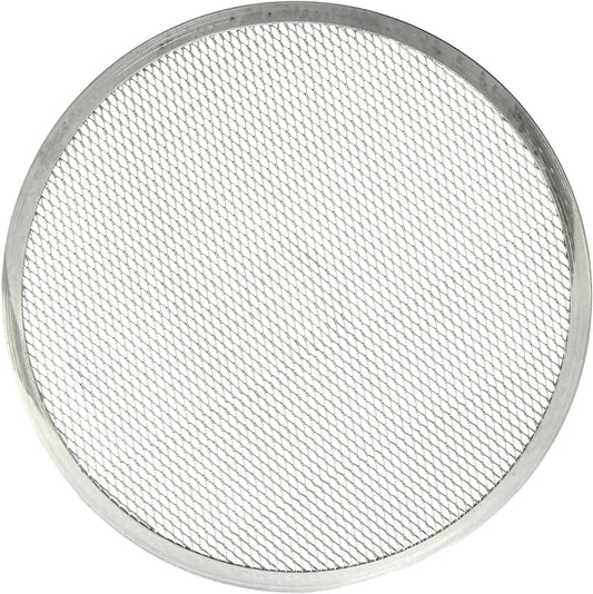 12-inch Aluminum Pizza Screen | Commercial Grade Pizza/Baking Screen for Oven | Pizza Baking Tray for Home And Restaurant | Round, Aluminum, 12-inch [1PK]