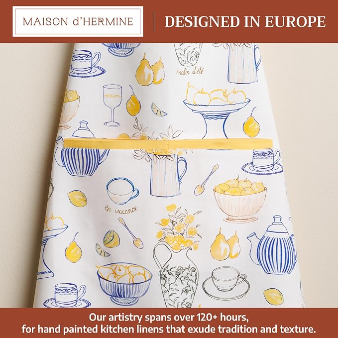 Maison d' Hermine 100% Cotton Apron - Image 2