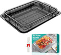 Air Fryer Basket for Oven, OPENICE 15.3" x 11.0" Air Fryer Tray and Pan Set by OPENICE