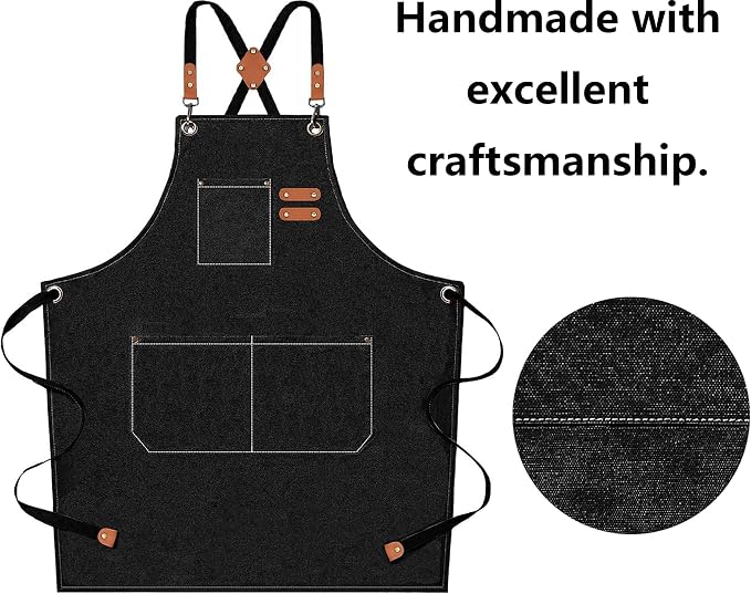 AFUN Chef Aprons for Men Women - Image 5