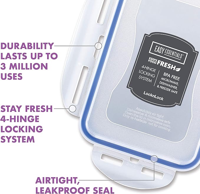 Lock & Lock Assorted Food Storage Container Set - Image 3