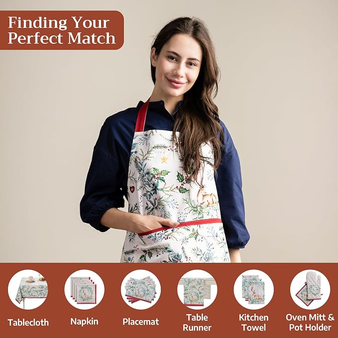 Maison d' Hermine 100% Cotton Apron - Image 4