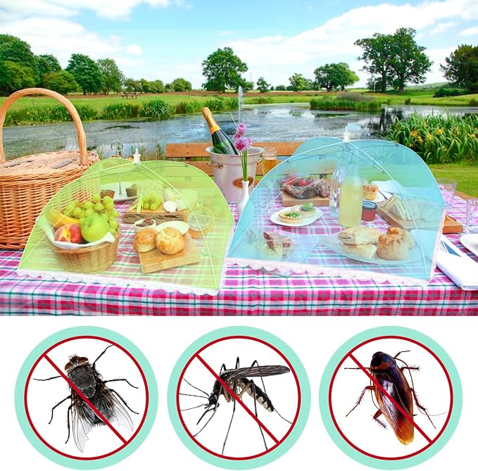 10 Pack Food Cover Tents, Pop-Up Food Tents, Foods Covers - Image 4