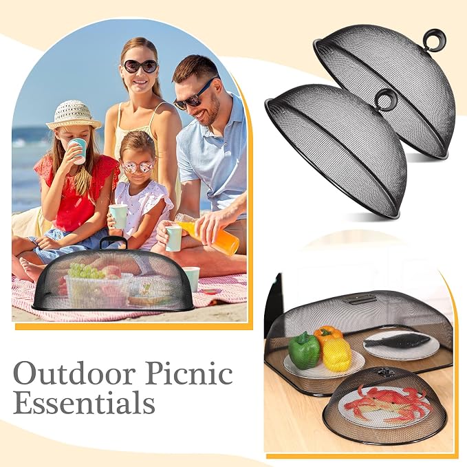 Hicarer Metal Mesh Screen Food Cover - Image 4