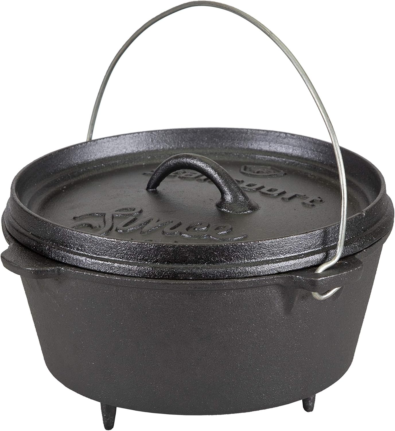 Stansport Pre-Seasoned Cast Iron Dutch Oven