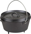 Stansport Pre-Seasoned Cast Iron Dutch Oven by Stansport
