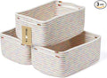 MiniArk Small Storage Baskets for Organizing | Closet Organizer Bins | Shelf by MiniArkStorageBasketsHome