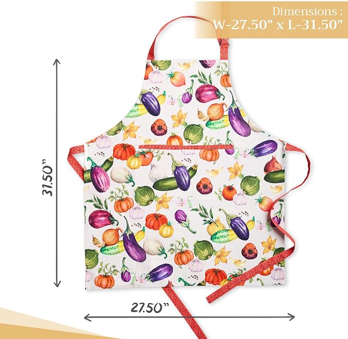 Maison d' Hermine 100% Cotton Apron - Image 4