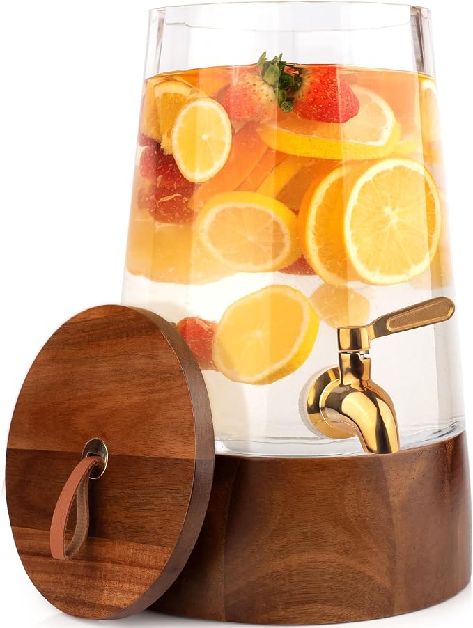 FOODLE Glass Drink Dispenser by FOODLE