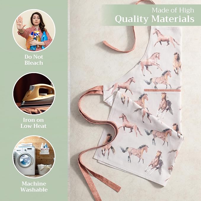 Maison d' Hermine 100% Cotton Apron - Image 3