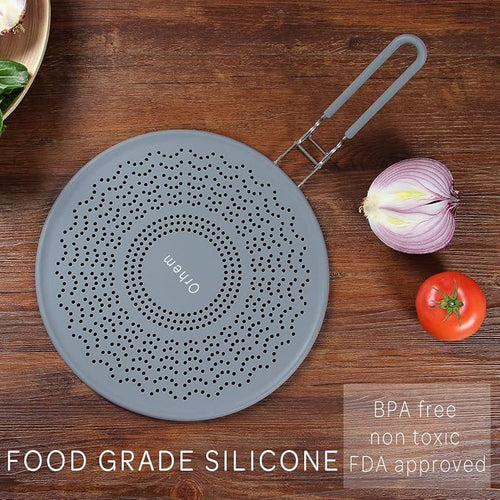 11" Silicone Splatter Screen Pan Cover - Image 2