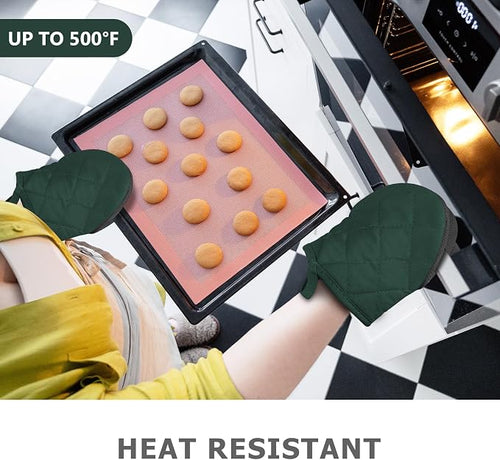 1 Pair Short Oven Mitts - Image 2