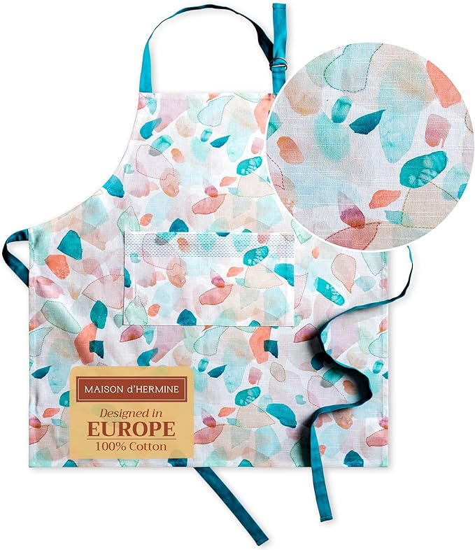 Maison d' Hermine 100% Cotton Apron by MaisondHermine