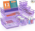 StorMiracle 13 PCS Drawer Organizer Set, 5 Varied Size Bathroom and kitchen by StorMiracle