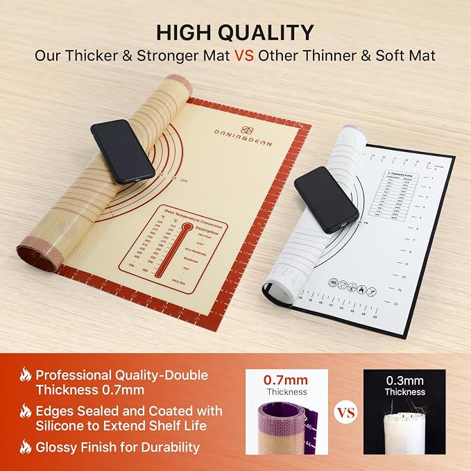 26x16 Inch Extra Thick Silicone Baking Mat - Image 5